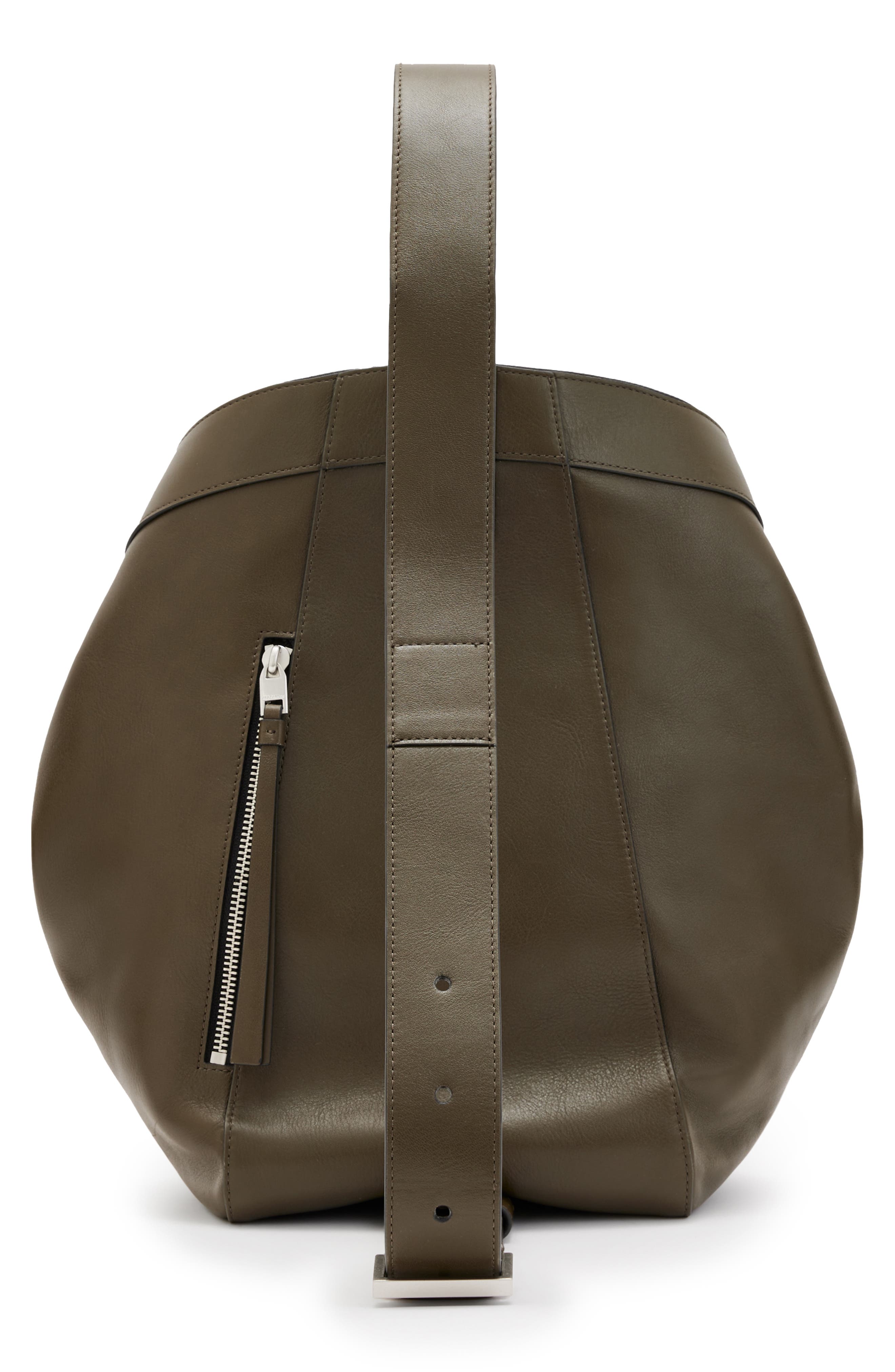 AllSaints Anouck Leather Sling Backpack, Alternate, color, 