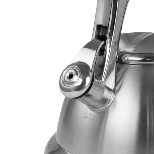 Mr Coffee Mr. Coffee 1.8 Quart Stainless Steel Whistling Tea Kettle In Silver