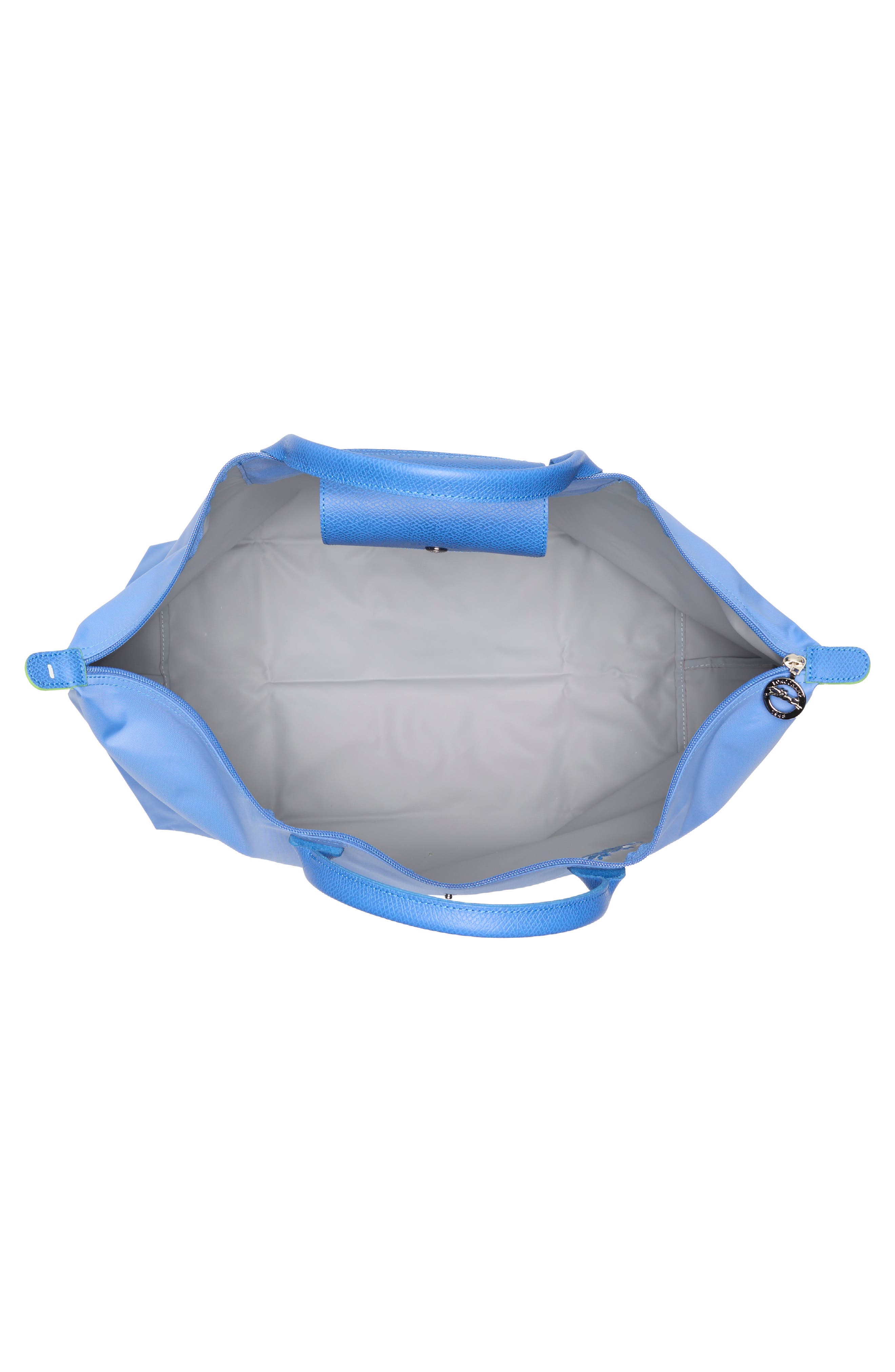 Longchamp Large Travel Duffle Bag, Alternate, color, Cornflower