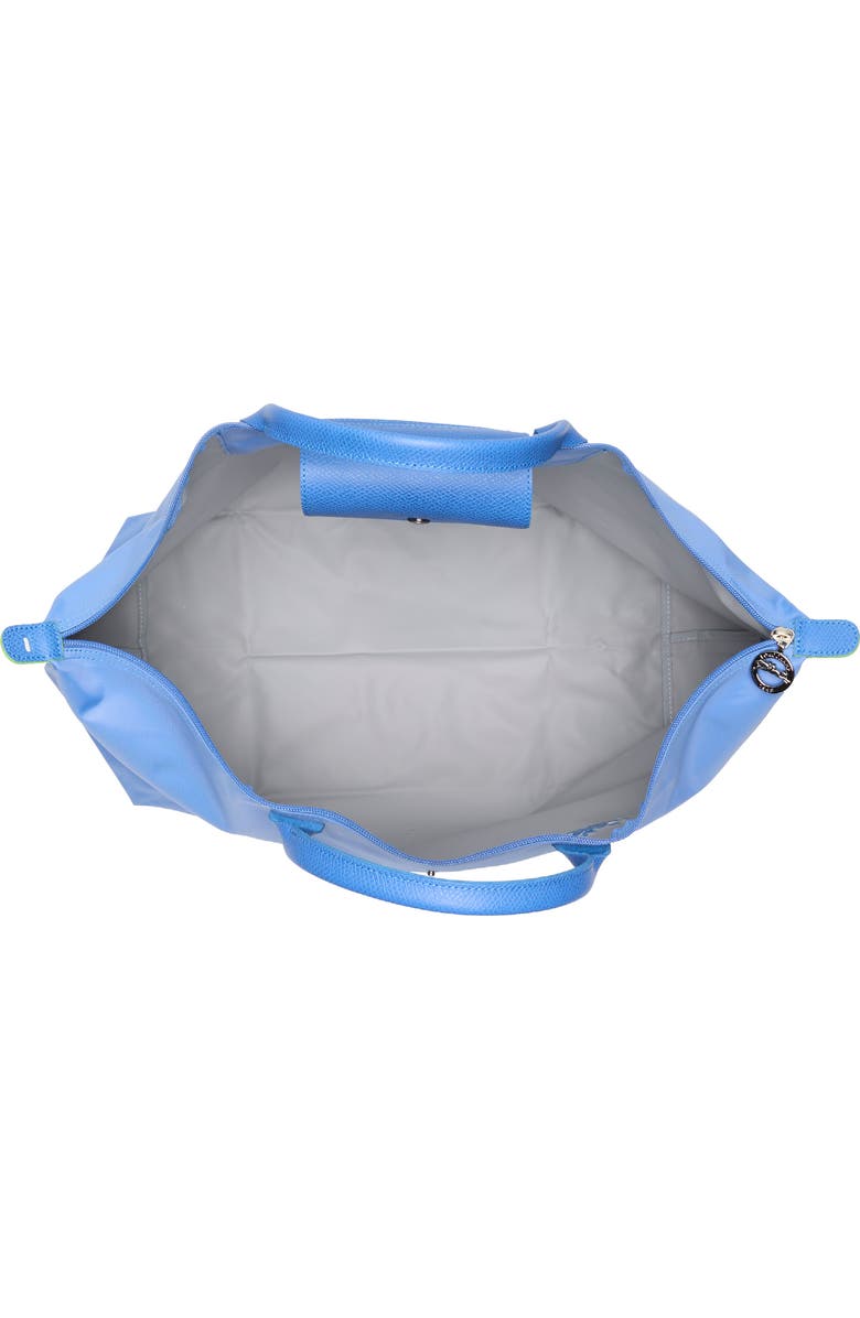 Longchamp Large Travel Duffle Bag, Alternate, color, Cornflower