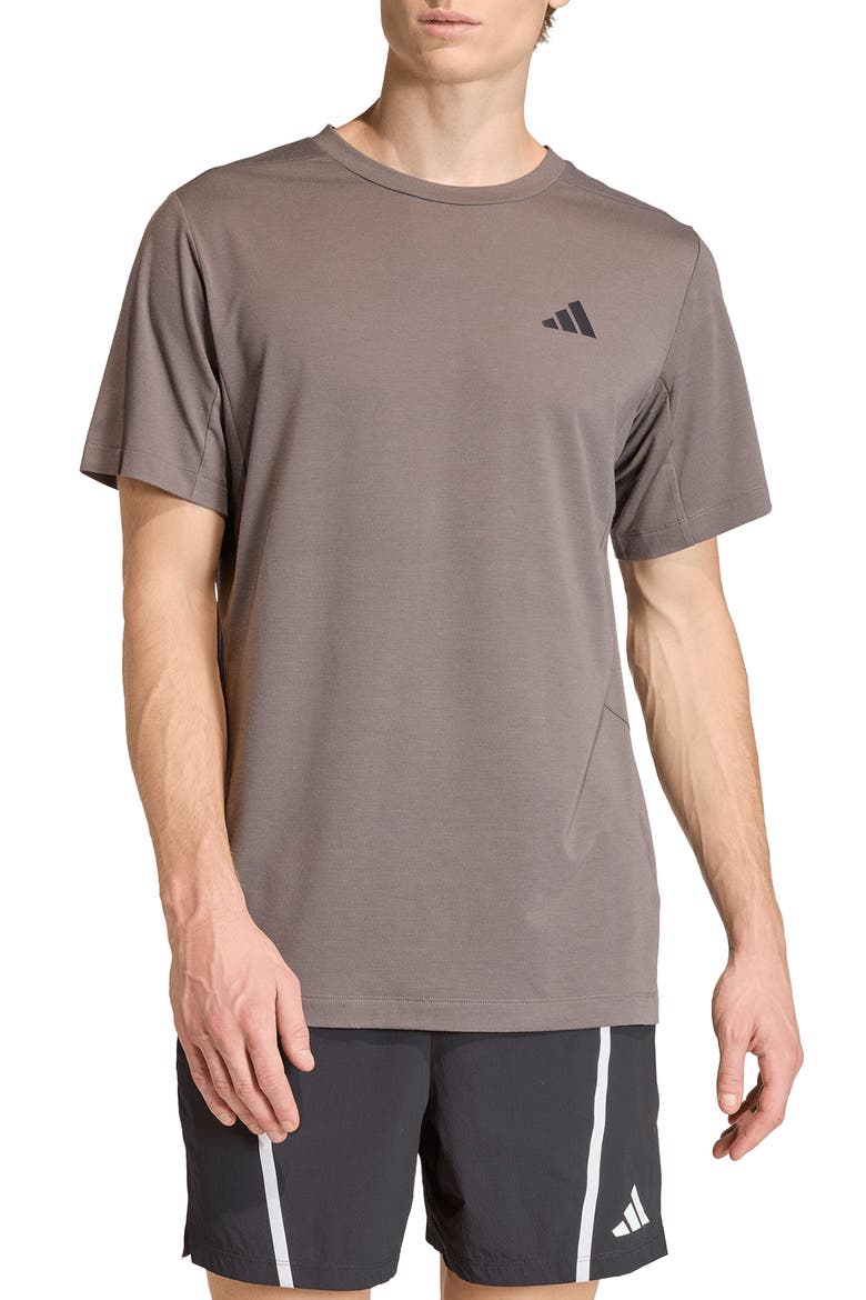 D4T Essentials T-Shirt, Main, color, CHARCOAL