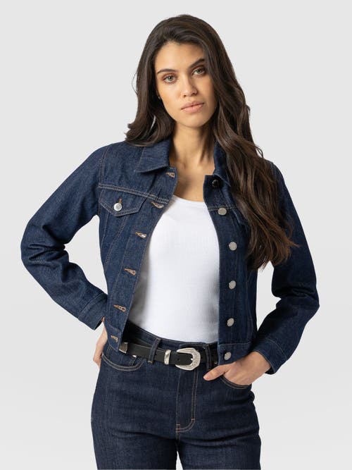 Shop Saint + Sofia Bowie Denim Jacket