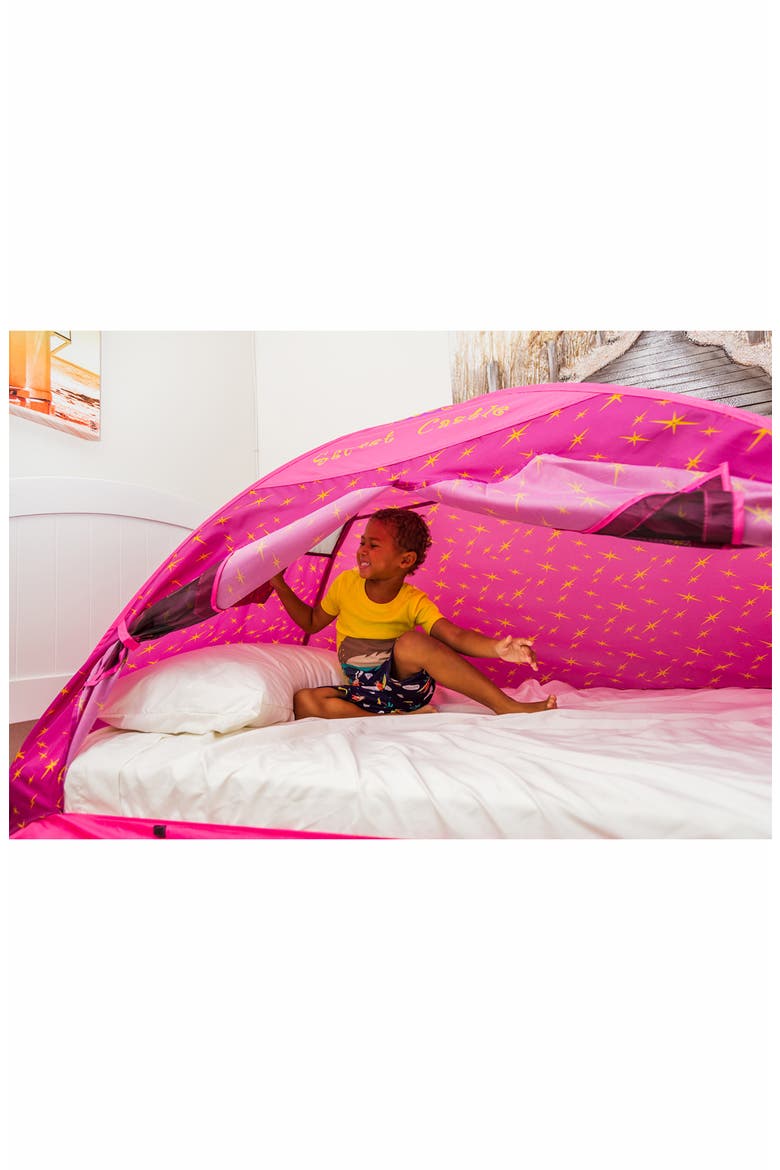 Twin-Size Secret Castle Bed Tent, Alternate, color, PURPLE