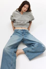 H&M Baggy low waist jeans