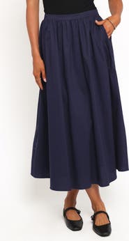Petal & Pup Oakley Pleated Midi Skirt