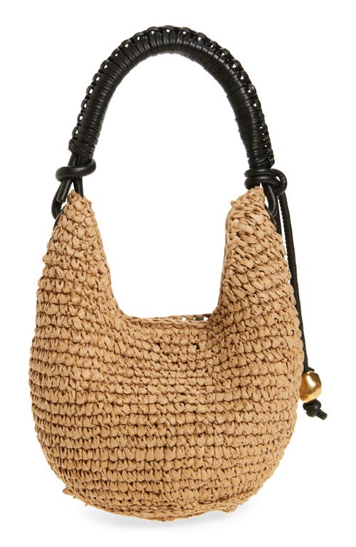 Madewell The Camren Straw Mini Bag In Dried Straw