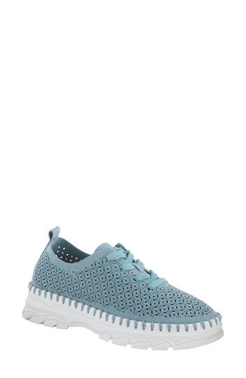 Patrizia By Spring Step Elodi Perforated Sneaker In Blue