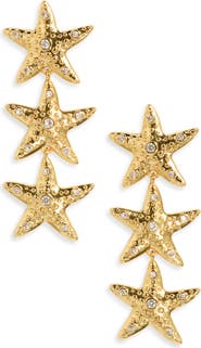 FRASIER STERLING Sea Star Drop Earrings