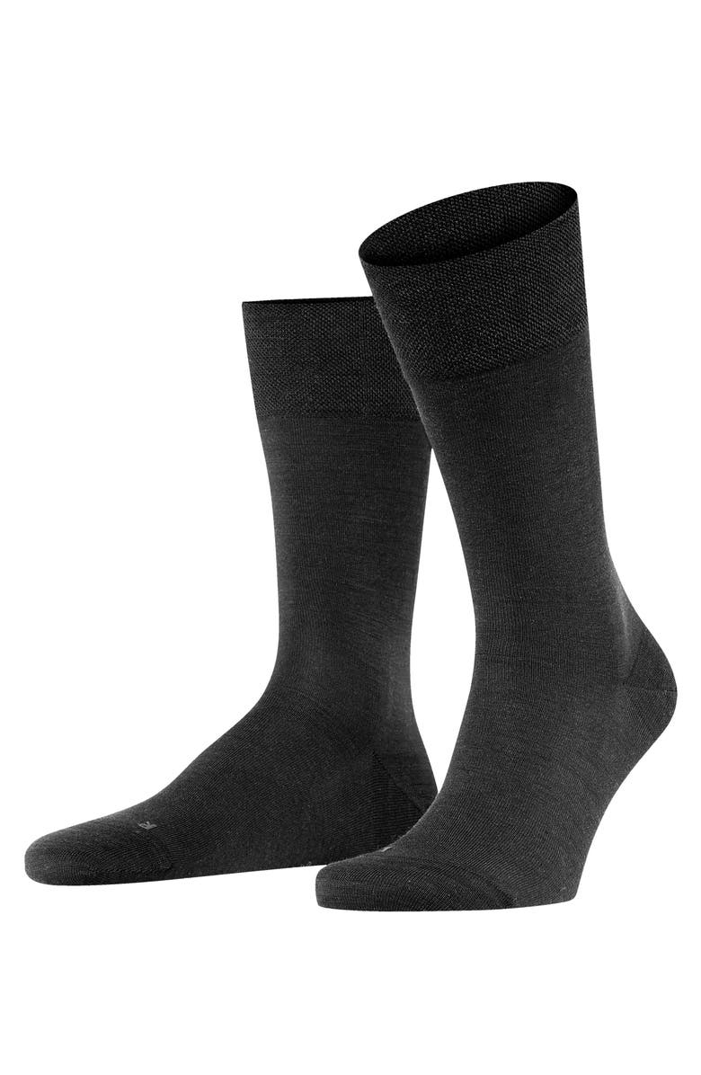 Falke Sensitive Berlin Socks for Diabetics, Main, color, Black