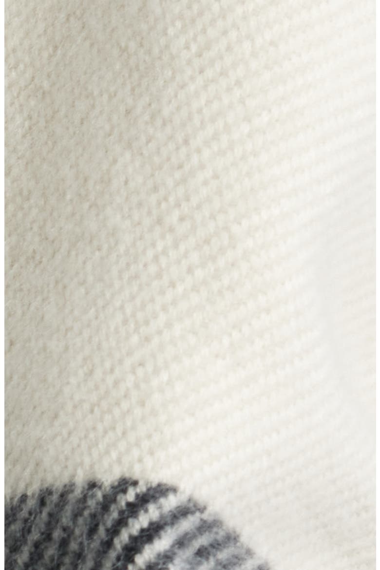Cozy Fringe Ruana, Alternate, color, BLACK- LIGHT GREY