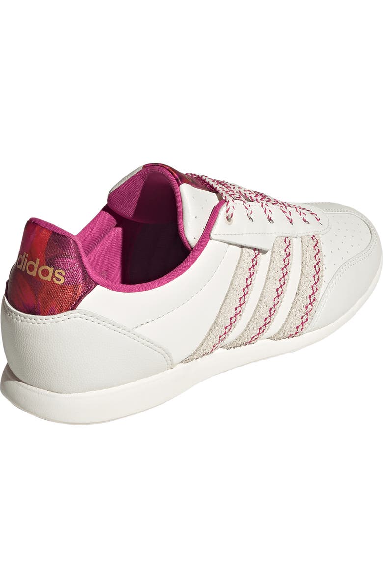 adidas Barreda Sneaker, Alternate, color, White/ White/ Bahia Magenta