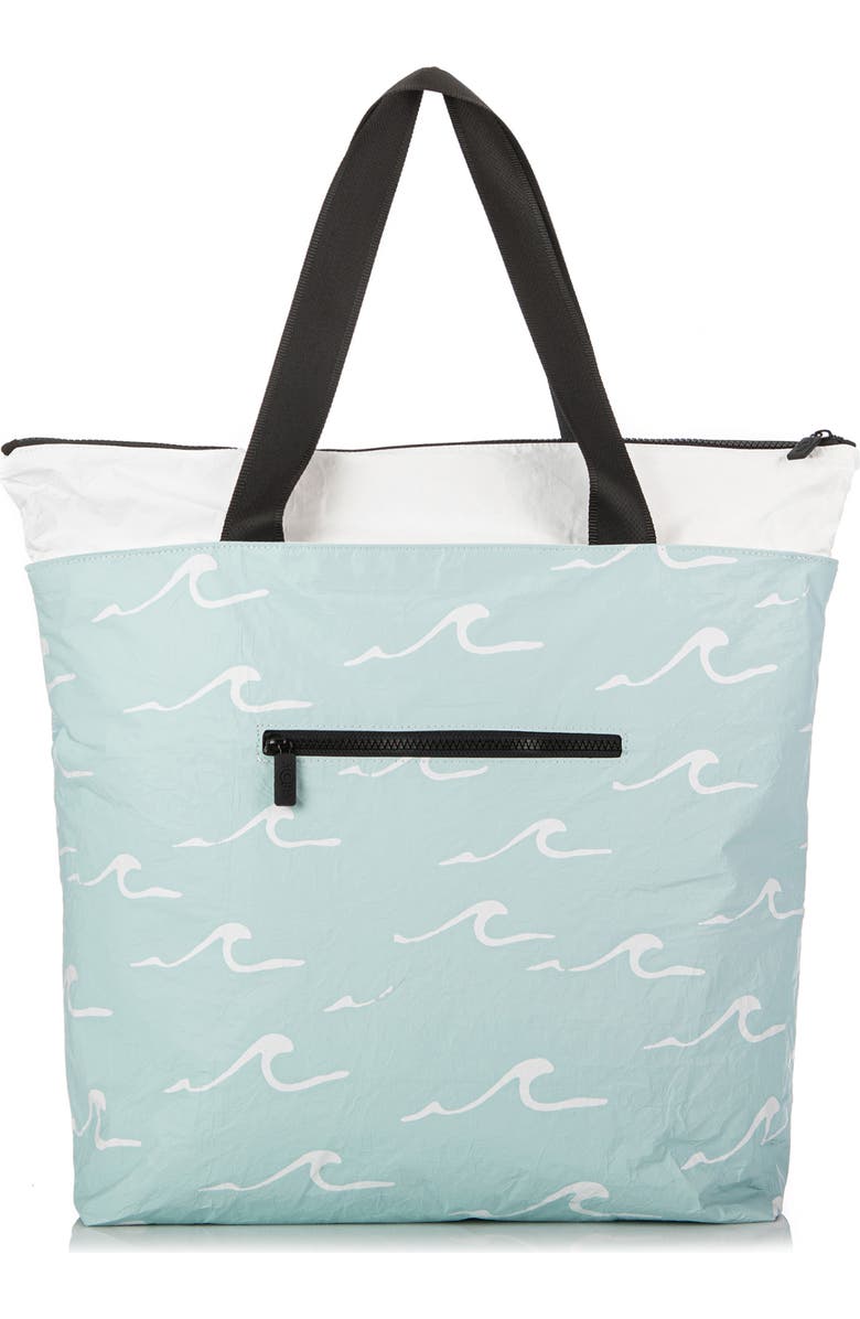 Aloha Collection Day Tripper Seaside Water Resistant Tyvek<sup>®</sup> Tote, Alternate, color, White/ Lemu Blue