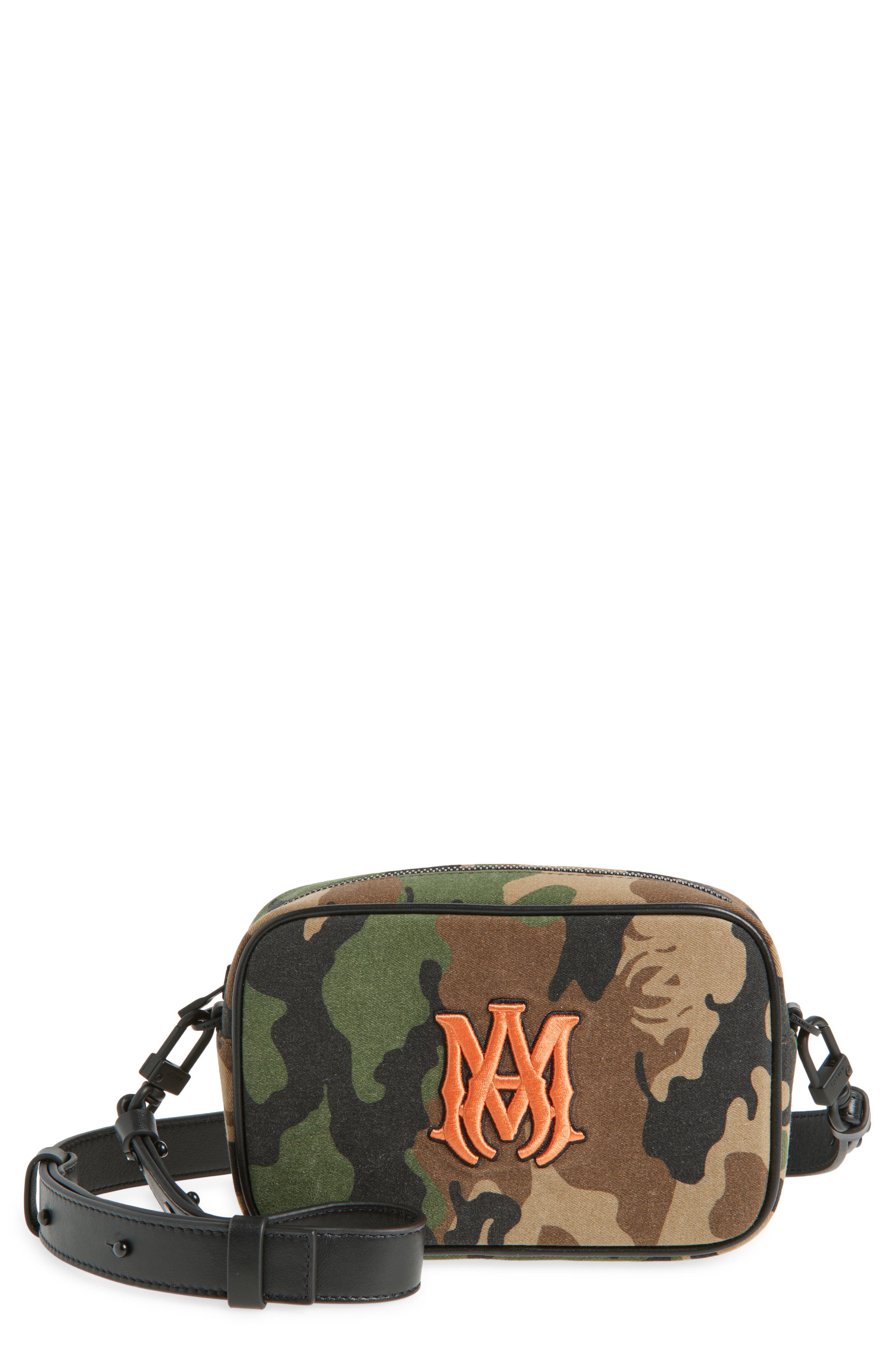 AMIRI MA Camo Camera Case, Main, color, Camo
