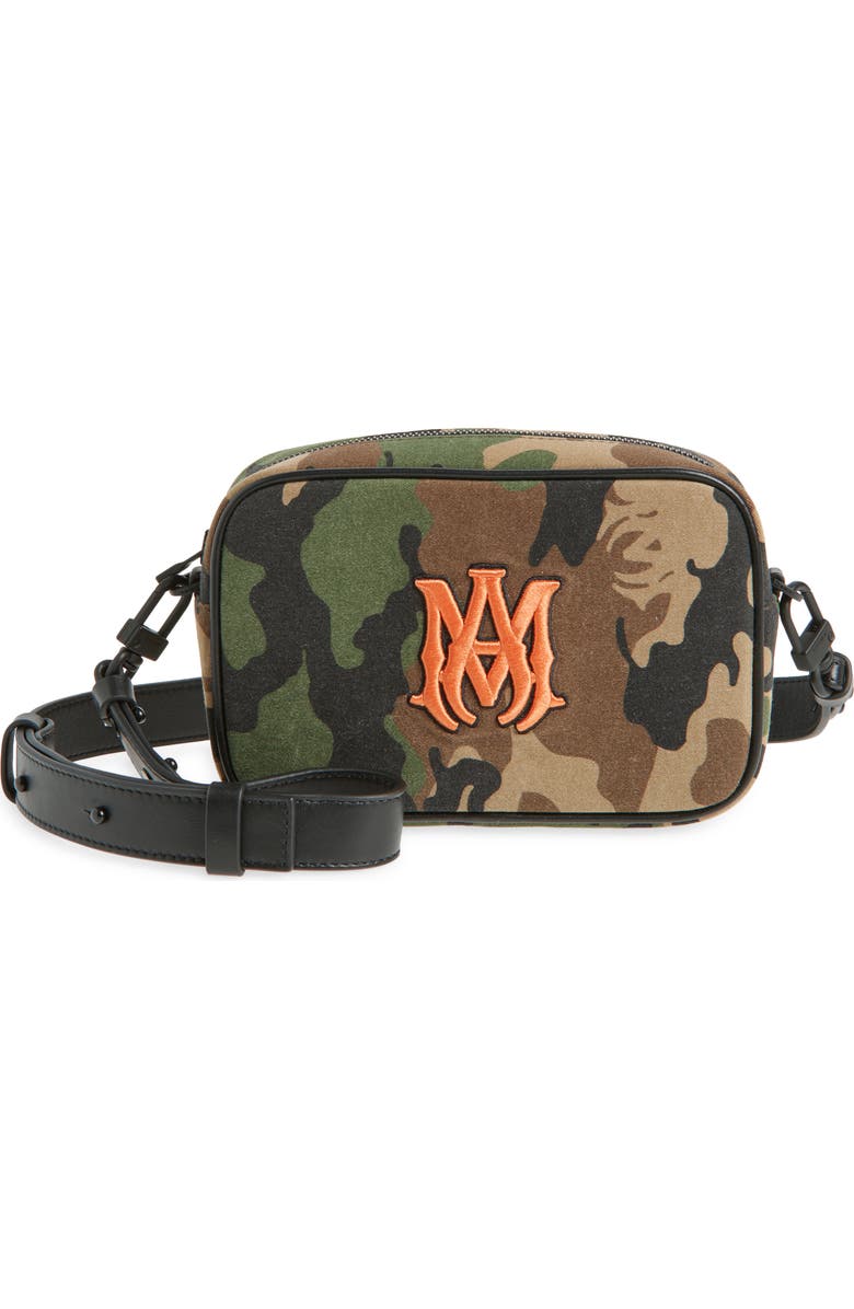 AMIRI MA Camo Camera Case, Main, color, Camo