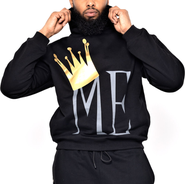 Dai Moda Men's Crown Me Hoodie
