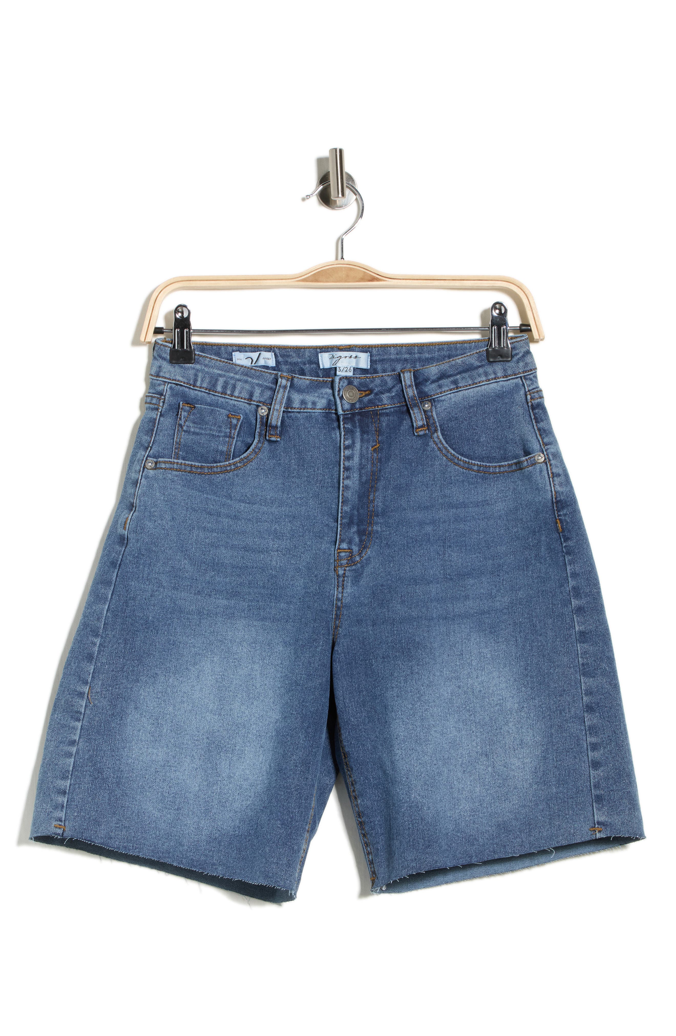 Vigoss Cutoff Denim Bermuda Shorts