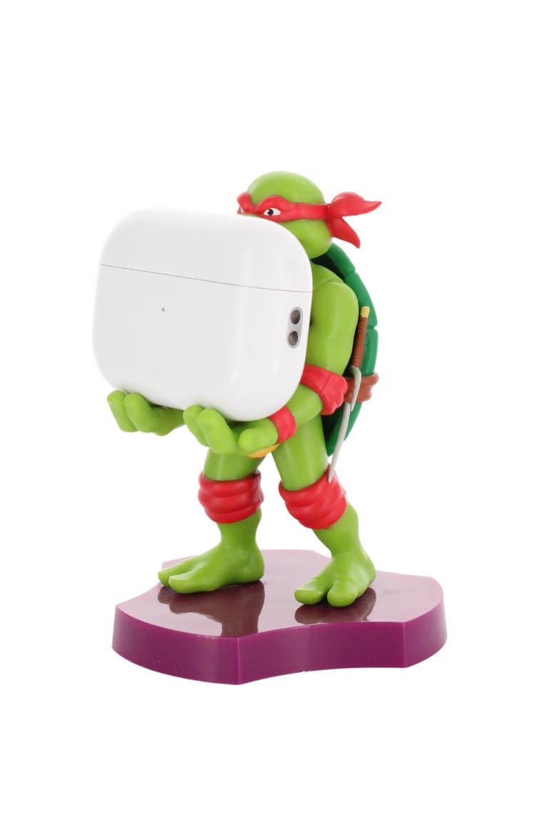 TMNT Raphael Earbud & Phone Holder, Alternate, color, Multicolored