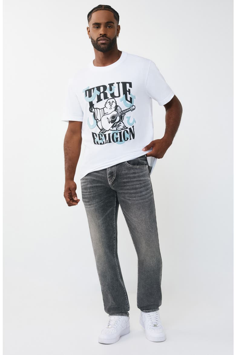 Geno Big T Flap Pocket Slim Fit Jeans, Alternate, color, GREY PHANTOM WASH