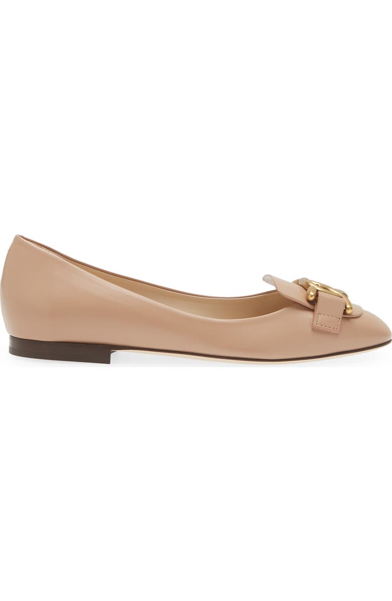 Tod's Kate Chain Ballet Flat, Alternate, color,