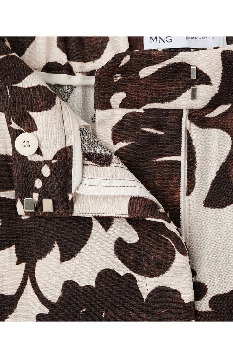 MANGO Floral Pants, Alternate, color, 