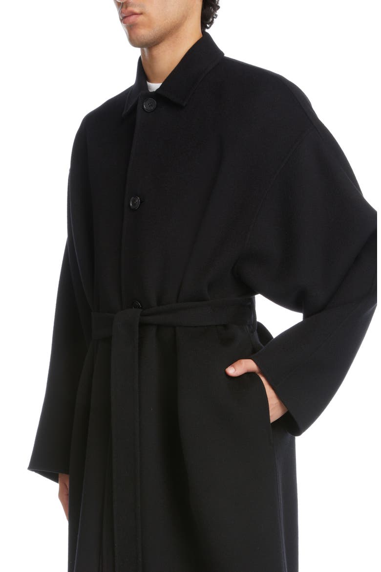 Belted Double Face Wool Coat (Men) | Nordstrom