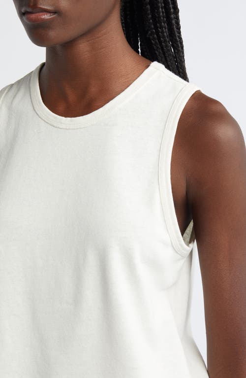 Rails Boxy Hemp & Organic Cotton Tank In Porcelain