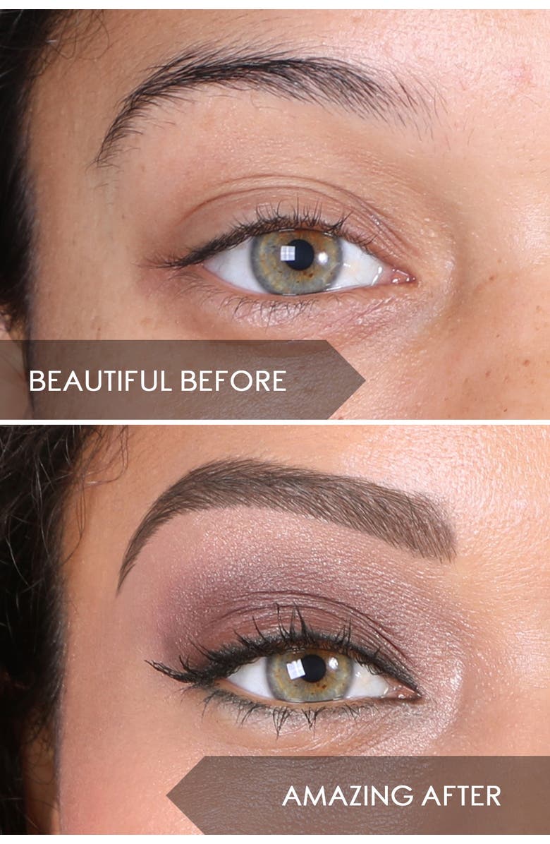 MIRENESSE All-Day 3-Piece Master Perfect Brows Set - Dark Brown, Alternate, color, 