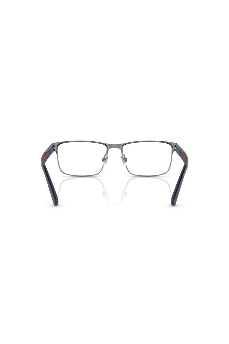 56mm Rectangle optical glasses, Alternate, color, Blue
