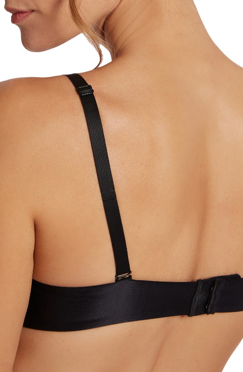 Wolford Sheer Touch Underwire Push-Up Demi Bra, Alternate, color, 