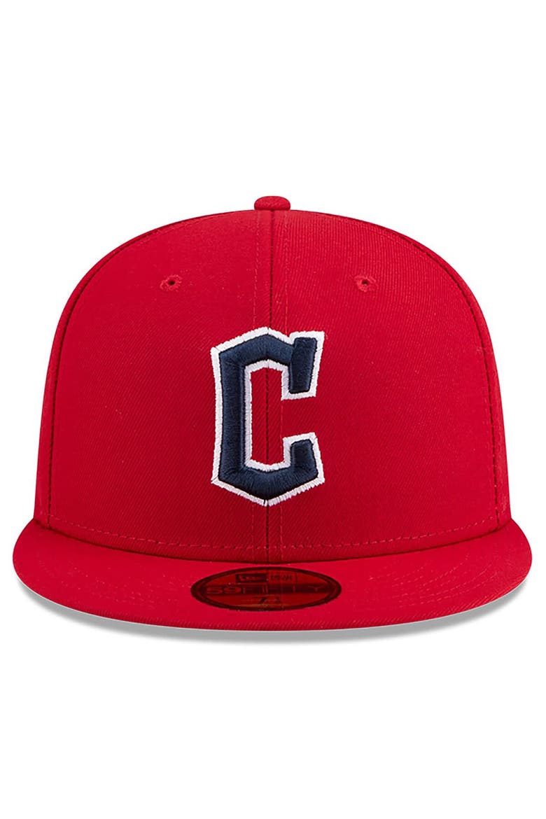 Men's New Era Red Cleveland Guardians 2026 Jackie Robinson Day 59FIFTY Fitted Hat, Alternate, color, Red
