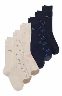 6-Pack Assorted Crew Socks