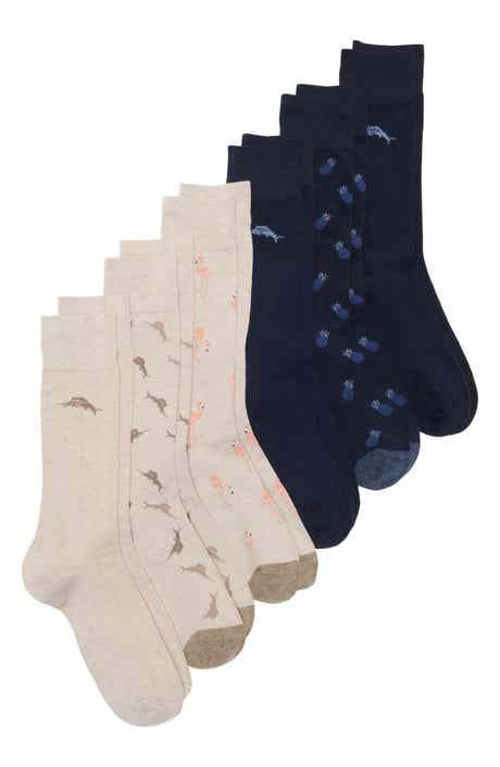 6-Pack Assorted Crew Socks