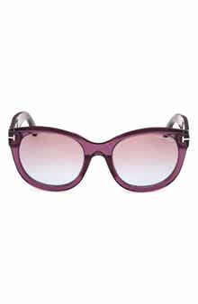 TOM FORD 54mm Cat Eye Sunglasses