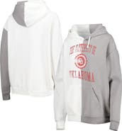 GAMEDAY COUTURE Women's Gameday Couture Gray/White Oklahoma Sooners Split Pullover Hoodie
