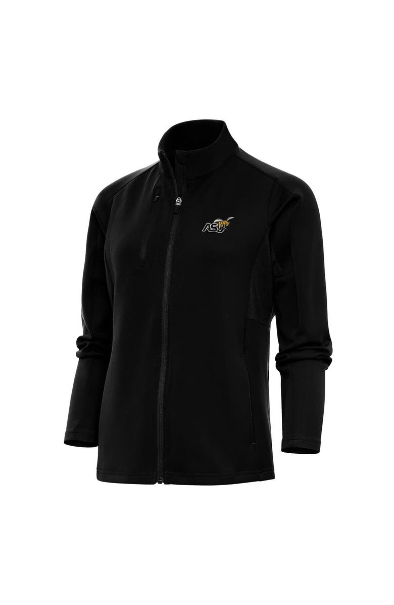 ANTIGUA Women's Antigua Black Alabama State Hornets Generation Full-Zip Jacket, Main, color, Black