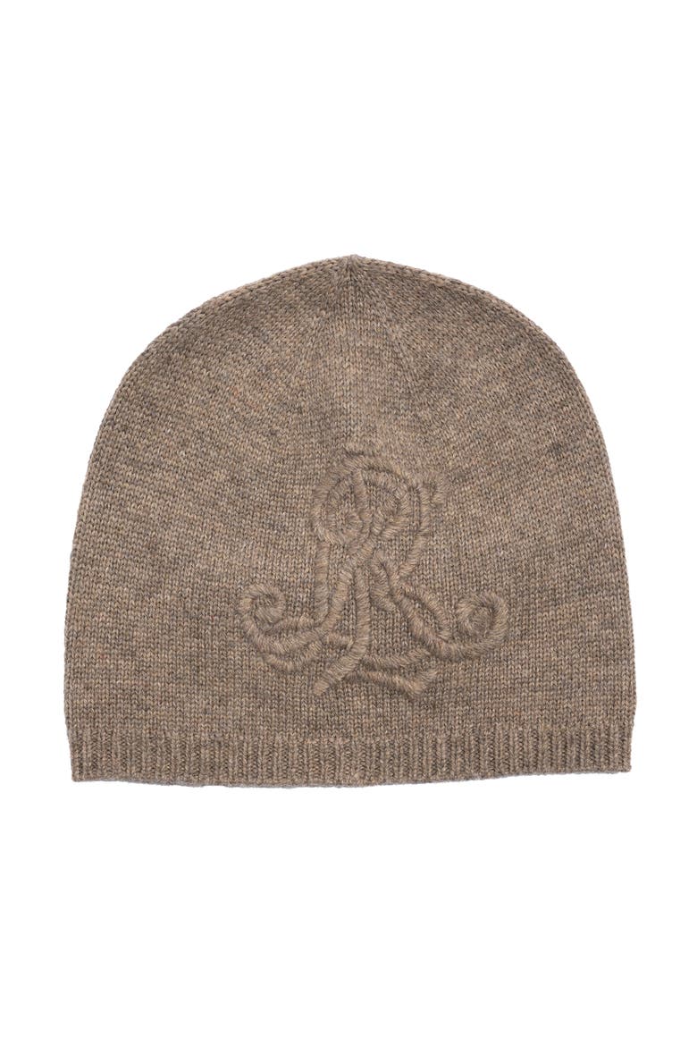 Embroidered Logo Hat, Main, color, Dark Taupe Htr