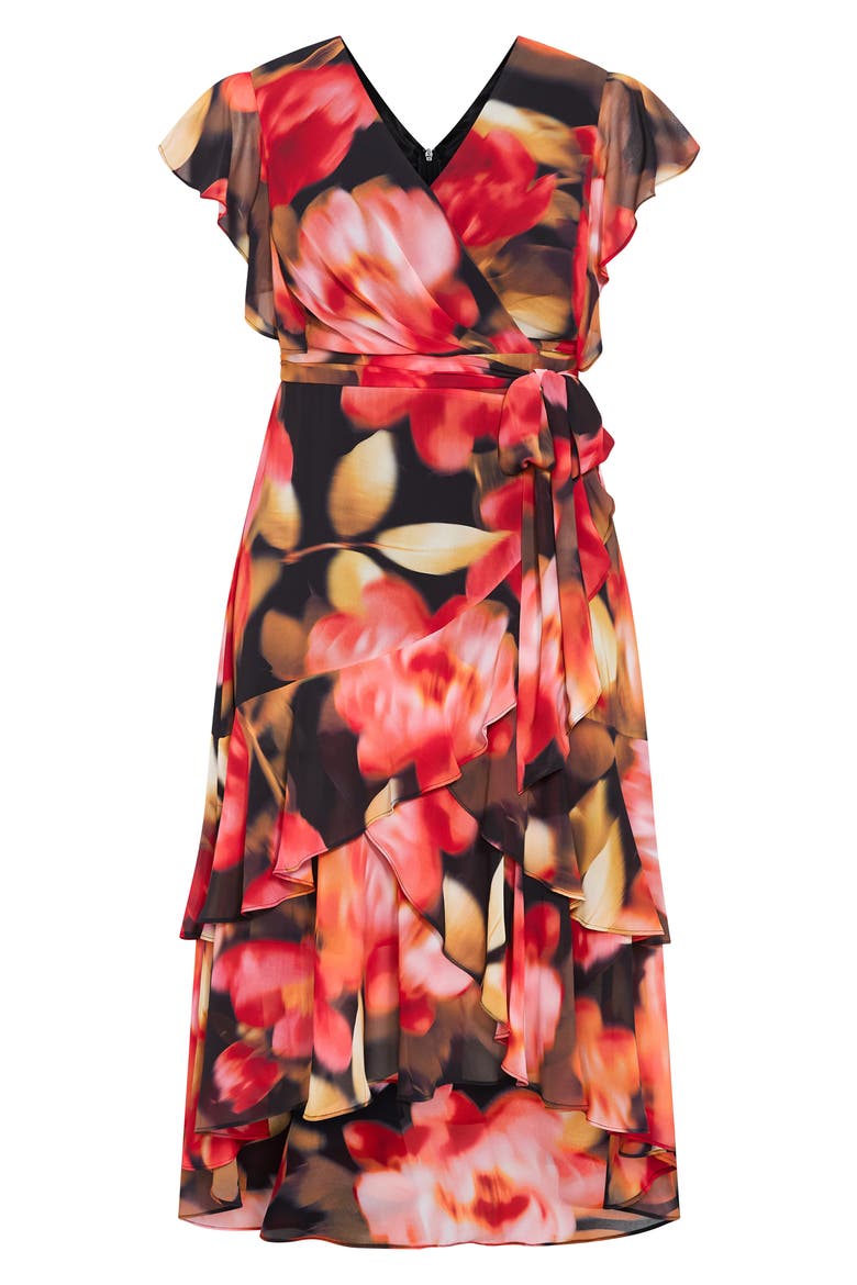 Floral Print Maxi Dress, Alternate, color, LOLLITA FLORAL