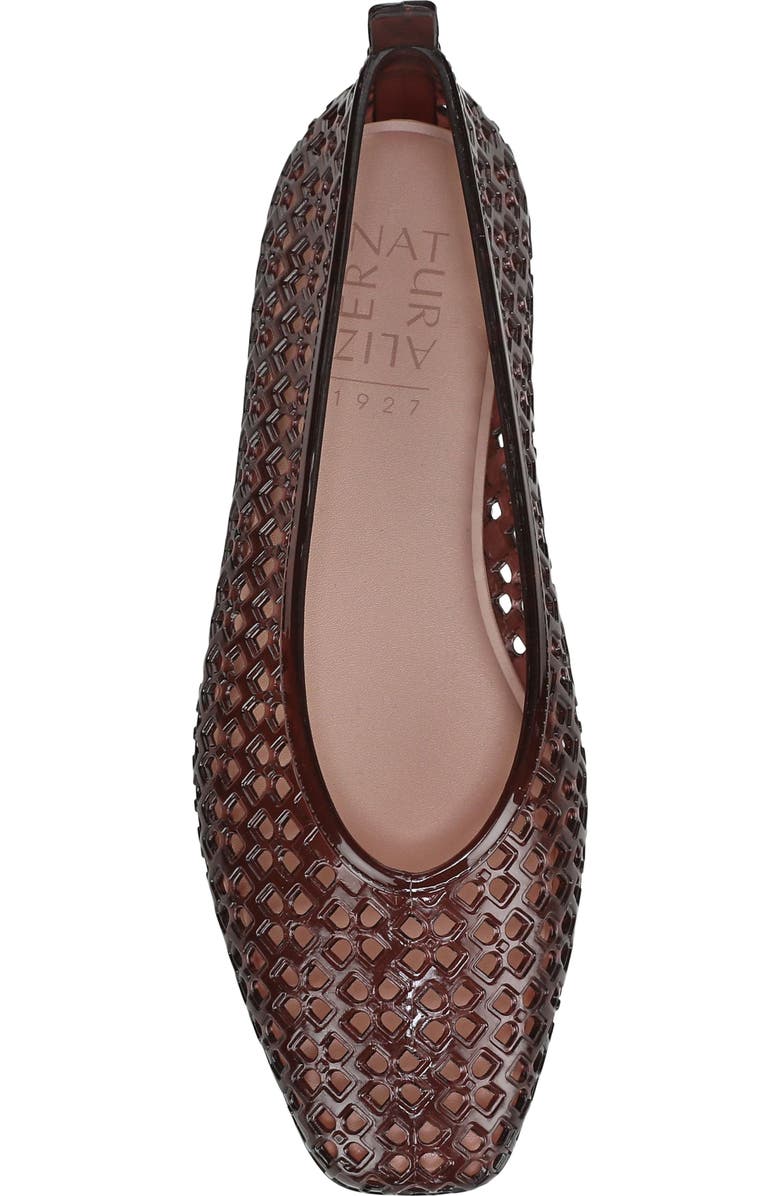 Naturalizer Carla Jelly Flat, Alternate, color, Dark Brown
