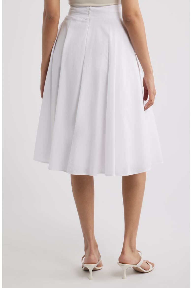 Tahari ASL Tie Waist Midi Skirt (Women) | Nordstrom