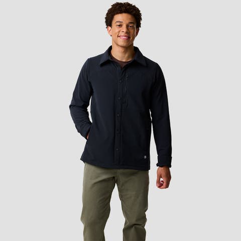 Destination Softshell Fleece Snap-Up Shirt - Men's
