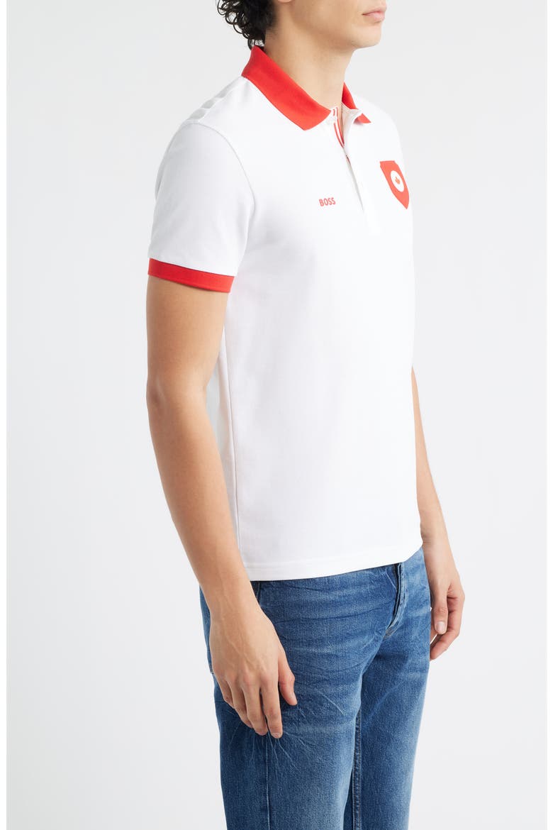Lux Paddy Cotton Polo, Alternate, color, NTURAL
