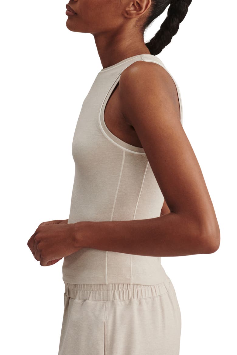 Lettie Stretch Jersey Tank, Alternate, color, PEBBLE MARL