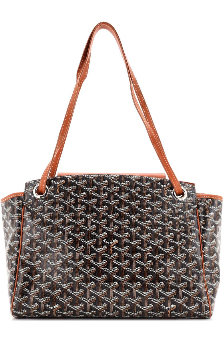 Pre-Owned Goyard Rouette Bag Coated Canvas PM, Main, color,