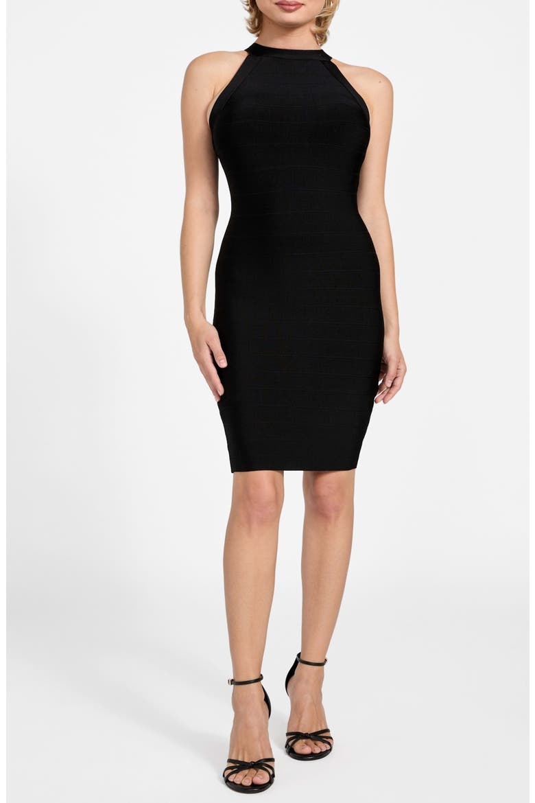 Taysha Sleeveless Bandage Dress, Main, color, JBLACK-BLACK