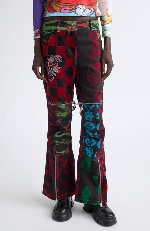 Bevo Patchwork Jeans