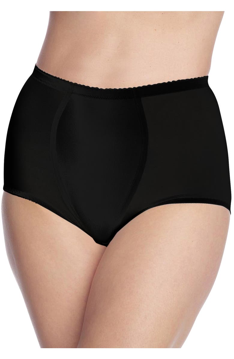 Secret Solutions Brief Power Mesh Firm Control 2-Pack, Main, color, Black