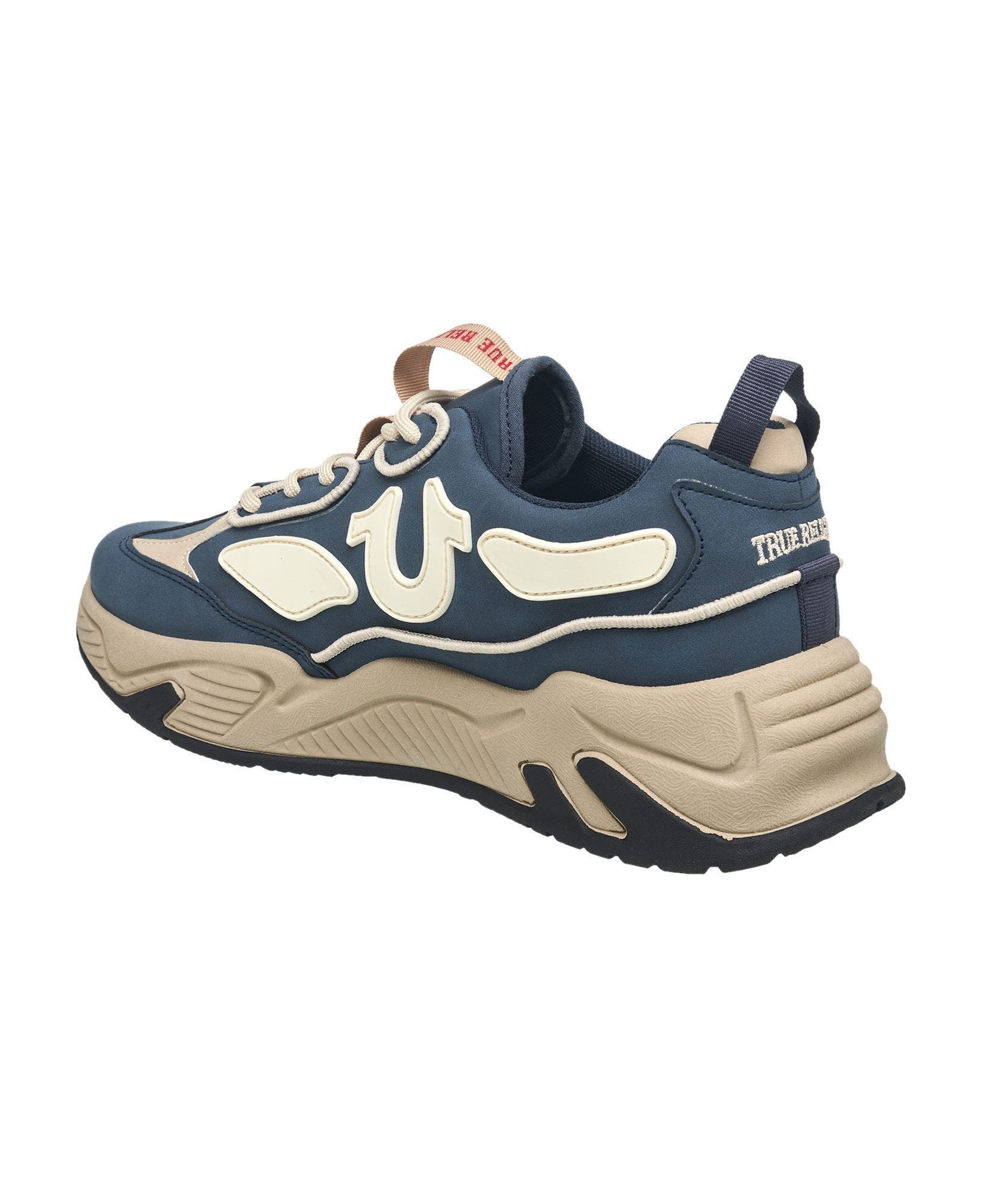 Jeremiah Horseshoe Logo Chunky Snearker, Alternate, color, Blue