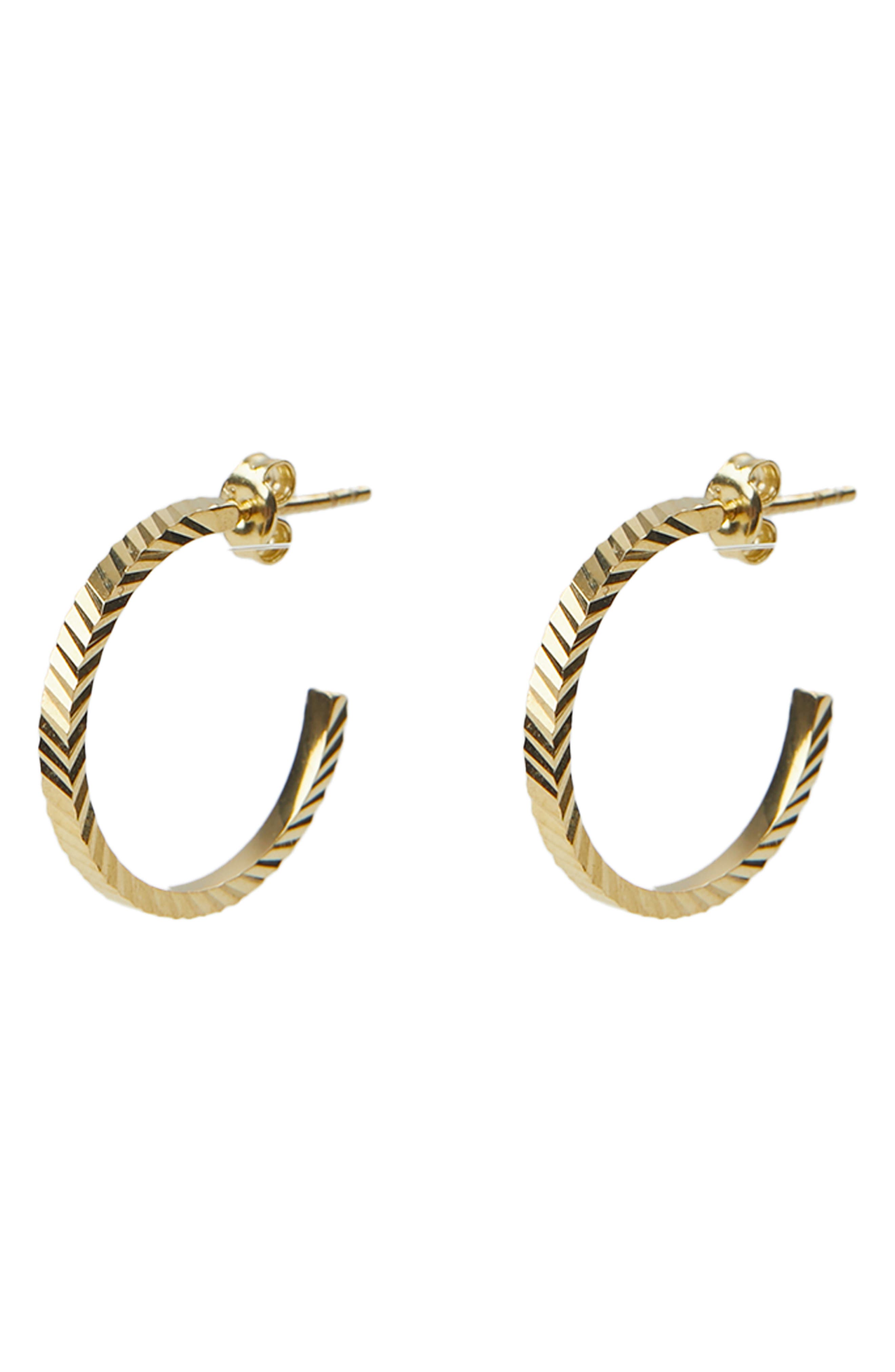 ARGENTO VIVO Medium Hoop Earrings