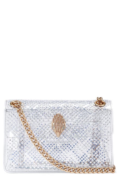 Mini Kensington Vinyl Convertible Clear Crossbody Bag