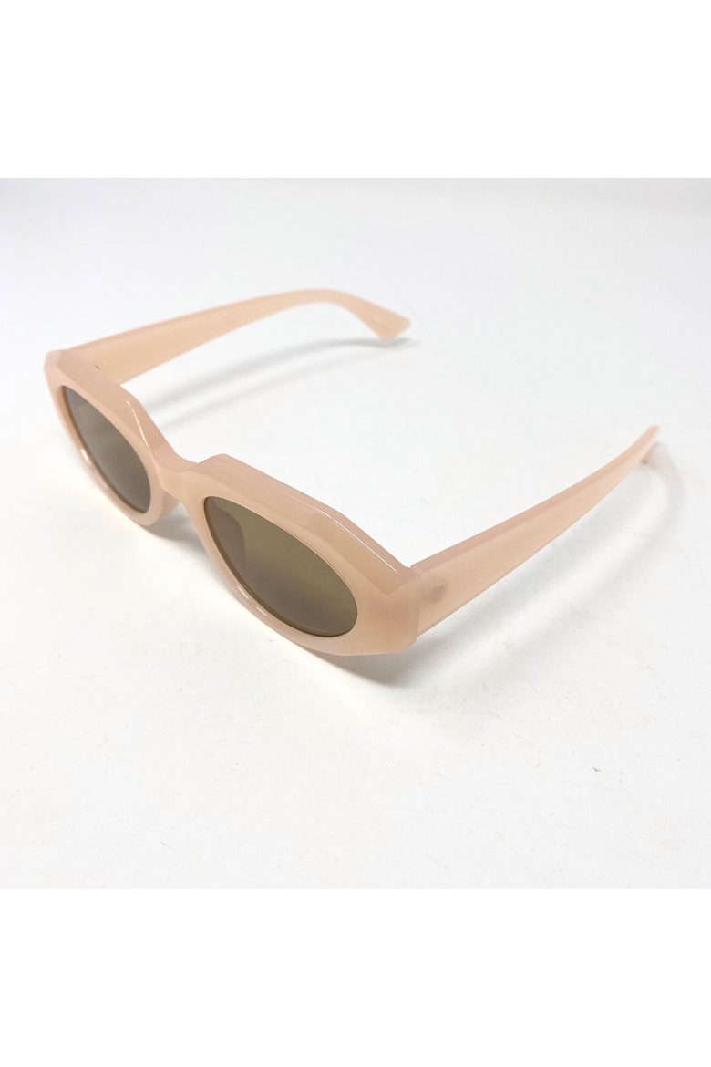 The Edge & Curve Sunglasses, Alternate, color, Grey Pink